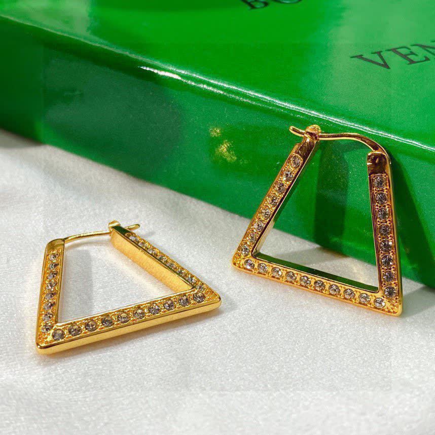 Bottega Veneta Geometric Shape Earrings